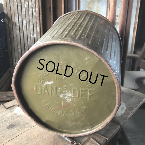 画像9: Vintage DAN - DEE Industrial Metal Trush Can (B816) (9)
