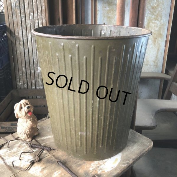 画像11: Vintage DAN - DEE Industrial Metal Trush Can (B816) (11)