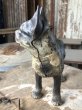 画像5: Antique Cast Iron Boston Terrier Doorstop Statue (B818) (5)