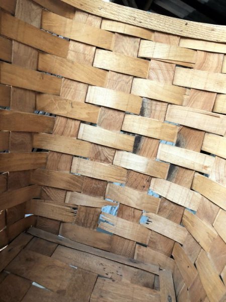 画像14: Vintage U.S.A. Laundry Basket (B821) (14)