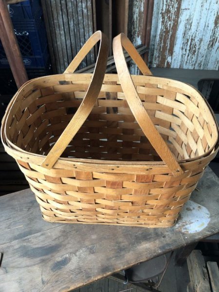 画像7: Vintage U.S.A. Laundry Basket (B821) (7)