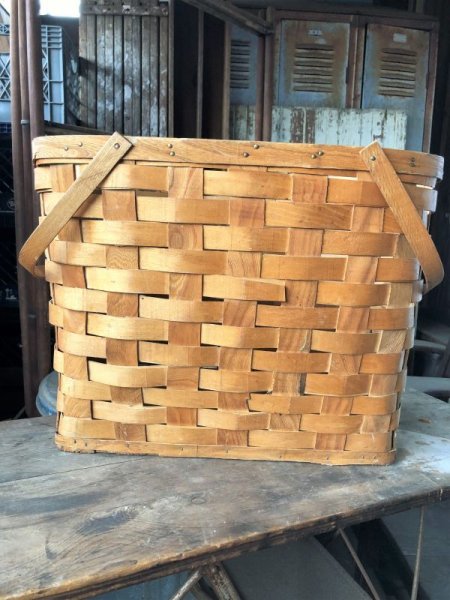 画像5: Vintage U.S.A. Laundry Basket (B821) (5)