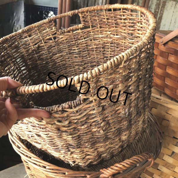 画像9: Vintage U.S.A. Laundry Basket (B820) (9)