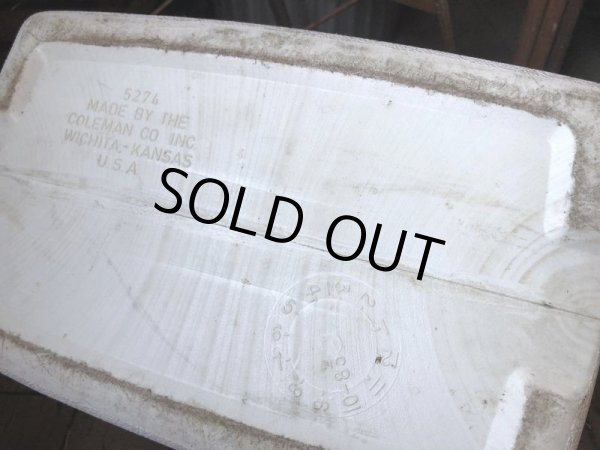 画像15:  80s Vintage Coleman Oscar Cooler Box (B823) (15)