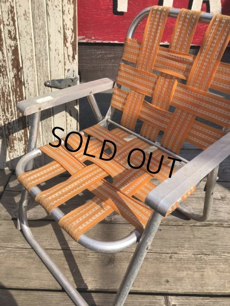 画像11: 60s Vintage Folding Lawn Chair Kid's (B833) (11)