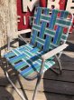 画像7: 60s Vintage Folding Lawn Chair (B830) (7)