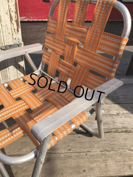 画像4: 60s Vintage Folding Lawn Chair Kid's (B833) (4)