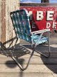 画像4: 60s Vintage Folding Lawn Chair (B830) (4)