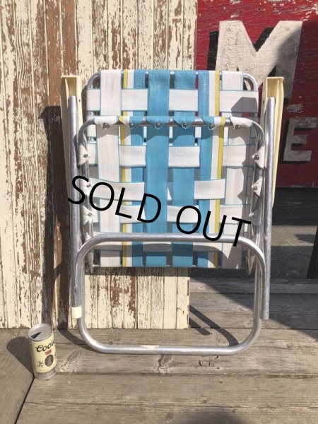 画像17: 60s Vintage Folding Lawn Chair A (B831) (17)