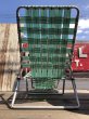 画像14: 60s Vintage Folding Lawn Chair Long (B835) (14)