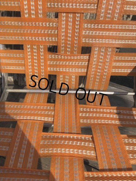 画像2: 60s Vintage Folding Lawn Chair Kid's (B833) (2)