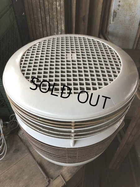 画像5: Vintage General Electric GE Ottoman Stool Floor Circular Fan (B827) (5)