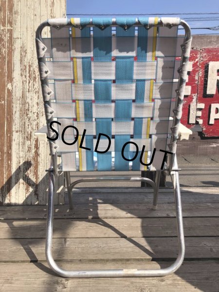 画像4: 60s Vintage Folding Lawn Chair A (B831) (4)