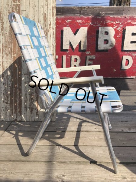 画像3: 60s Vintage Folding Lawn Chair B (B832) (3)