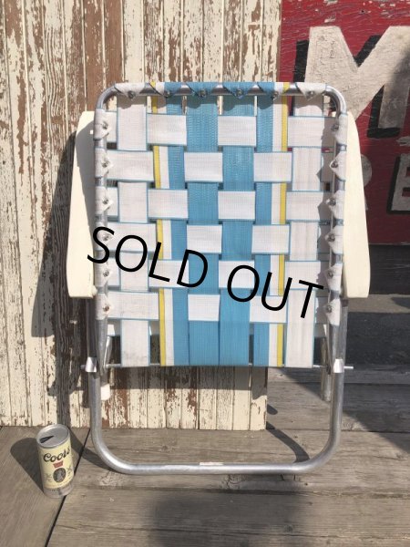 画像17: 60s Vintage Folding Lawn Chair B (B832) (17)