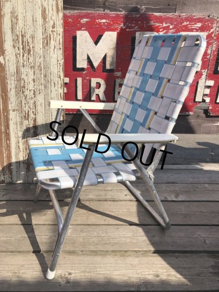 画像7: 60s Vintage Folding Lawn Chair B (B832) (7)