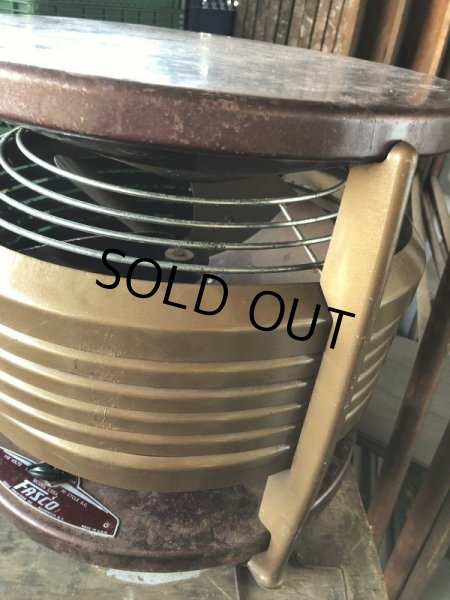 画像9: Vintage FASCO Ottoman Stool Floor Circular Fan (B828) (9)