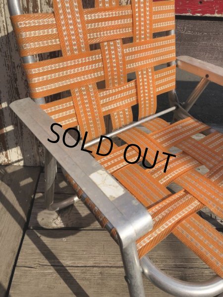 画像3: 60s Vintage Folding Lawn Chair Kid's (B833) (3)