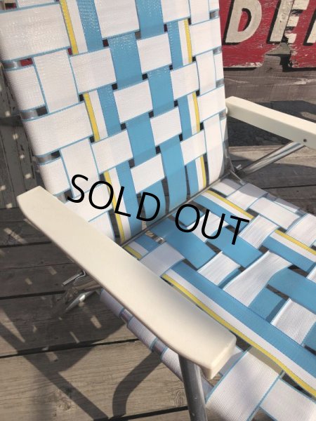 画像9: 60s Vintage Folding Lawn Chair A (B831) (9)