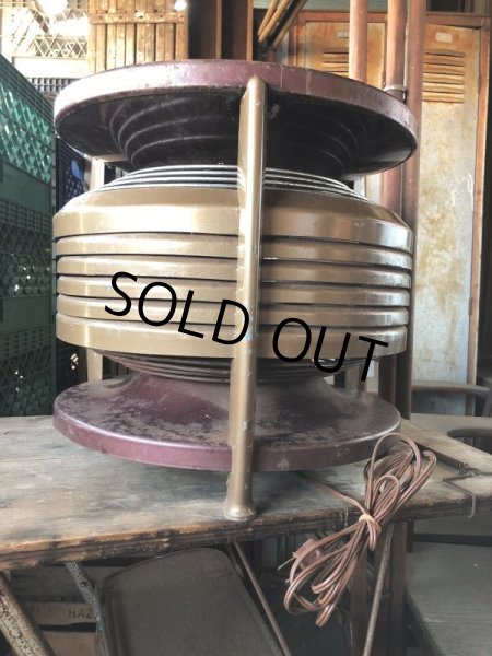 画像4: Vintage FASCO Ottoman Stool Floor Circular Fan (B828) (4)