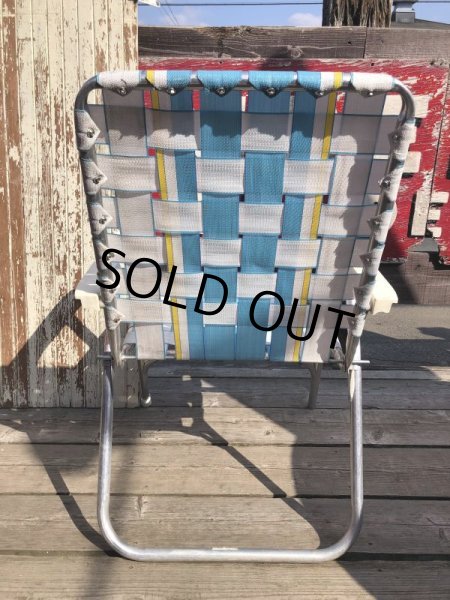 画像5: 60s Vintage Folding Lawn Chair B (B832) (5)