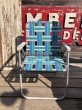 画像1: 60s Vintage Folding Lawn Chair (B830) (1)