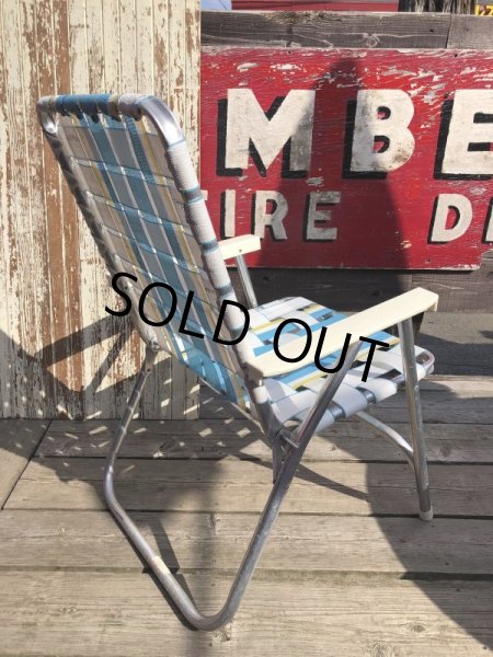 画像5: 60s Vintage Folding Lawn Chair A (B831) (5)