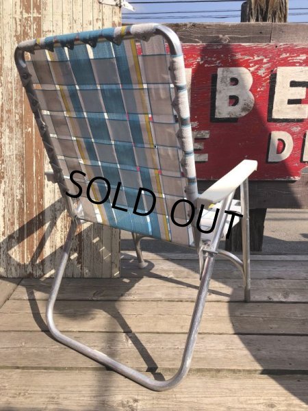 画像4: 60s Vintage Folding Lawn Chair B (B832) (4)