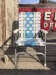 画像1: 60s Vintage Folding Lawn Chair B (B832) (1)