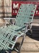 画像13: 60s Vintage Folding Lawn Chair Long (B835) (13)