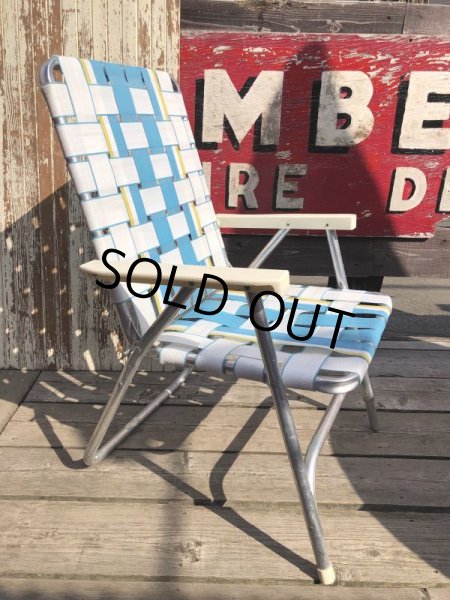画像6: 60s Vintage Folding Lawn Chair A (B831) (6)