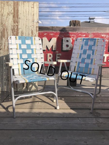 画像19: 60s Vintage Folding Lawn Chair B (B832) (19)