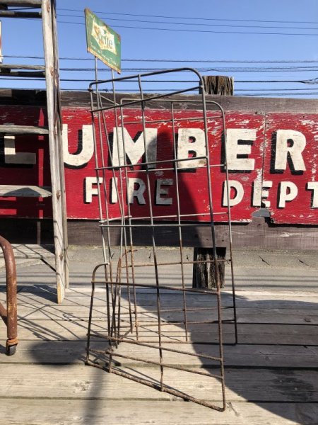 画像8: Vintage Sprite Soda Bottle General Store Wire/Metal Display Rack (B836) (8)