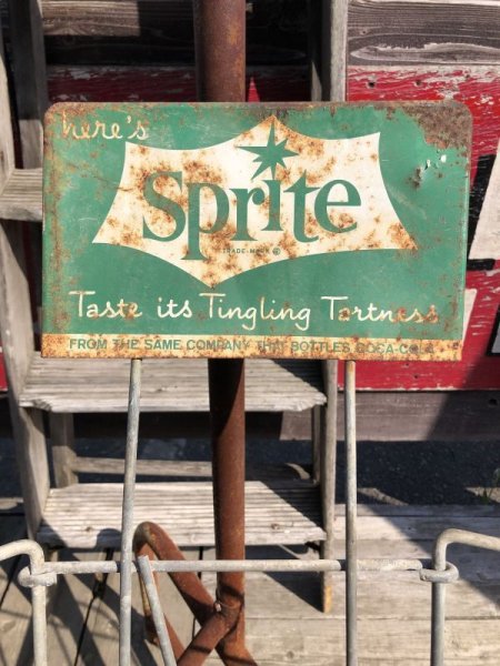 画像5: Vintage Sprite Soda Bottle General Store Wire/Metal Display Rack (B836) (5)