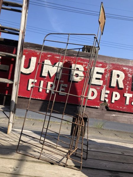 画像10: Vintage Sprite Soda Bottle General Store Wire/Metal Display Rack (B836) (10)