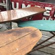 画像22: Vintage American Primitive Wooden Ironing Board Table (B838) (22)