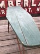 画像6: Vintage American Primitive Wooden Ironing Board Table (B838) (6)