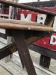 画像28: Vintage American Primitive Wooden Ironing Board Table (B837) (28)