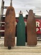 画像29: Vintage American Primitive Wooden Ironing Board Table (B837) (29)