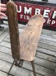 画像13: Vintage American Primitive Wooden Ironing Board Table (B837) (13)