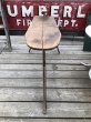 画像5: Vintage American Primitive Wooden Ironing Board Table (B837) (5)