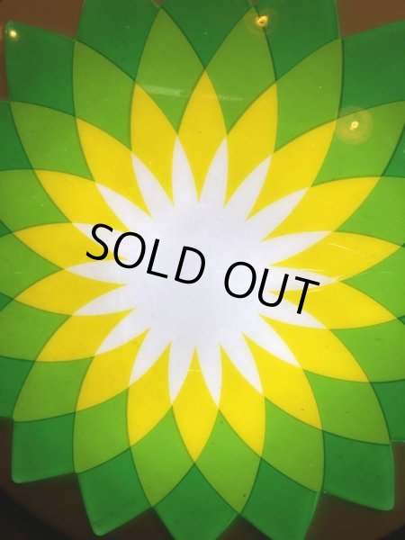 画像28: 【店舗引き取り限定】 Vintage Advertising BP British Petroleum Old Logo Lighted Store Sign (B841) (28)