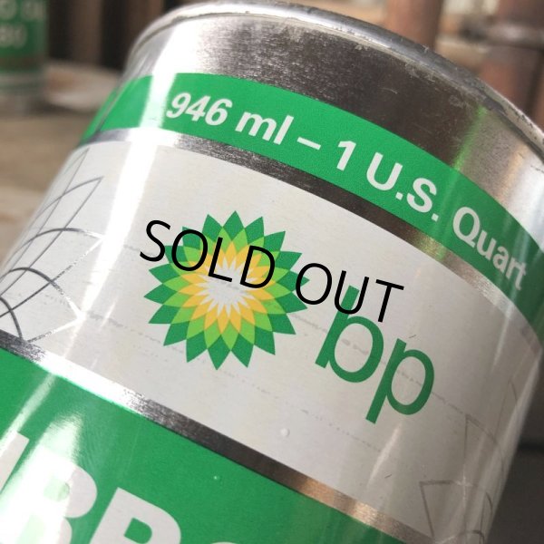 画像7: Vintage BP TURBO OIL Quart Oil can (B840)  (7)