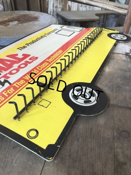 画像8: Vintage Adversiting MAC TOOLS Van Truck Shaped Key Holder Rack Sign (B842) (8)