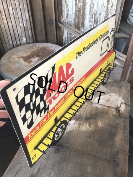 画像5: Vintage Adversiting MAC TOOLS Van Truck Shaped Key Holder Rack Sign (B842) (5)