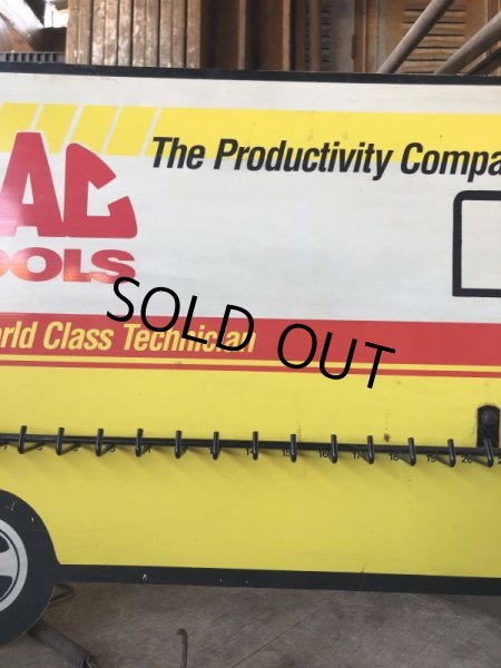 画像11: Vintage Adversiting MAC TOOLS Van Truck Shaped Key Holder Rack Sign (B842) (11)