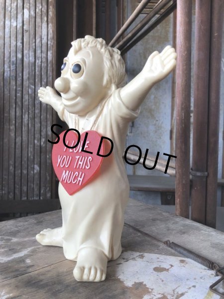 画像3: Vintage Message Doll Big Size I LOVE YOU THIS MUCH (B844) (3)