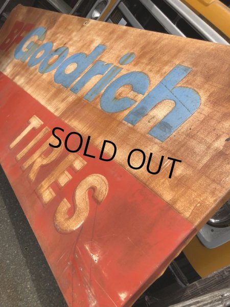 画像16: 【店舗引き取り限定】Vintage BF Goodrich Tires Advertising Store Display Sign HUGE !! (B845) (16)