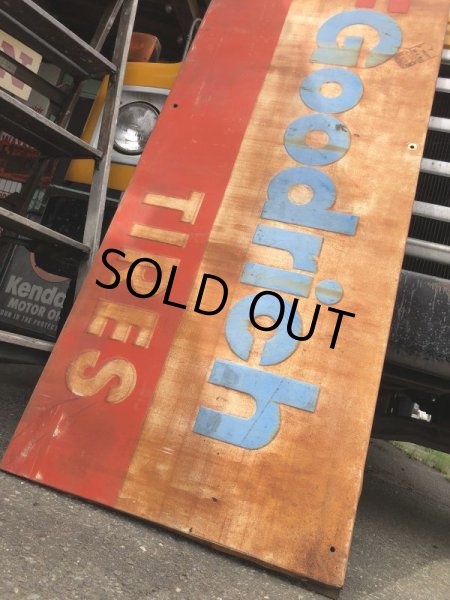 画像3: 【店舗引き取り限定】Vintage BF Goodrich Tires Advertising Store Display Sign HUGE !! (B845) (3)