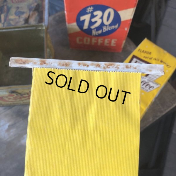画像3: 50s Vintage Advertising Coffee Bags Unused NOS (B848) (3)